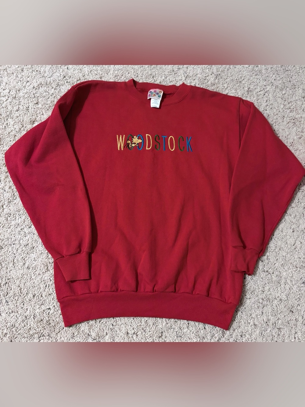 Vintage Peanuts Woodstock Sweatshirt Made in USA